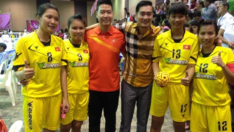  Đội tuyển nữ cầu mây Việt Nam giành HCV  thế giới 2013 - ảnh 1